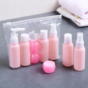 Travel Cosmetics Packing Set Plastic Bottle Spray Bottle Lotion Bottle Shampoo Cream Cosmetic Empty Bottle