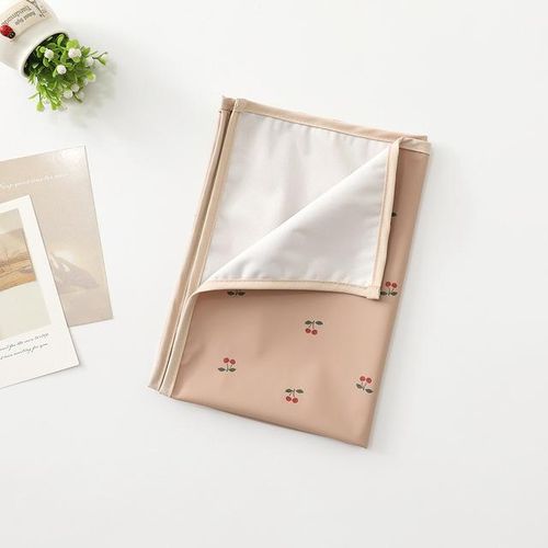 Baby Diaper Mat Soft PU Waterproof Leak Proof Washable Newborn Pad Changing Pad Liners Reusable Picnic Travel Mats