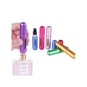 4 Pcs Portable Mini Refillable Sprayer Atomizer Bottle Travel Accessory