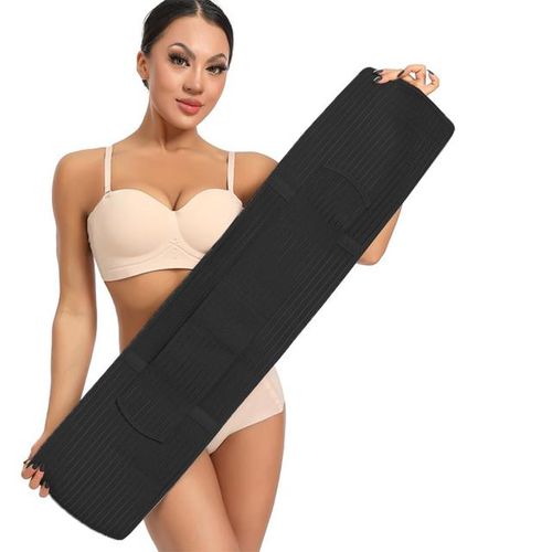 Postpartum Belly Band,Abdominal Binder Post Belly Wrap,Waist/Pelvis Support Belt for Back Pain Relief,C-section Recovery