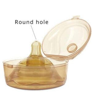 2PCS Silicone Protectors Inverted Nipples Corrector Breastfeeding Protection Cover Nanosilver Mother Shield