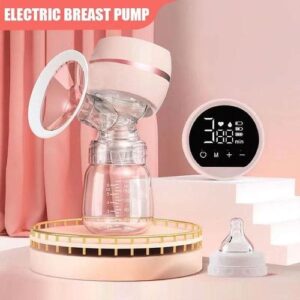 Automatic Massage Breast Pumping Electric Breast Pump Painless Silent Integrated Breast Pump LED Display