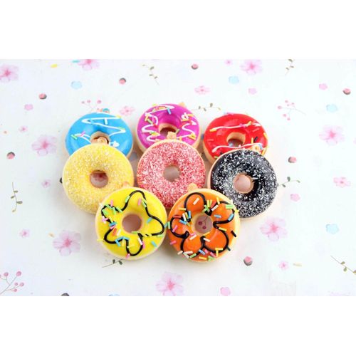 Exquisite High Donut PU Milk 5 Cm Donut Food Food Model Decoration