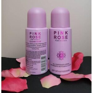 Rose  Pink Rose. Body Spray For Ladies 200ml