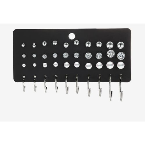 20 Pairs Ladies Stud Alloy Earrings Set