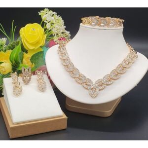 Arabian Delights Ego All Stone Italian Silver 4 In 1 Jewelry Set