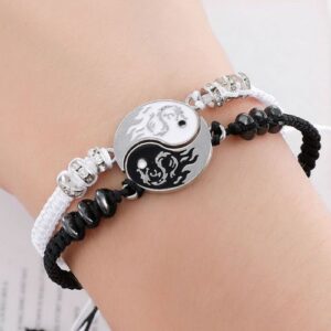 2Pcs Couple Hand Bangle Jewelry Set Gift Idea