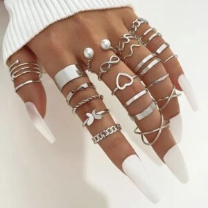 22pcs/set Fashion Ring Set