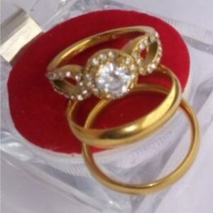 Bridal Wedding Ring 3 Sets