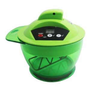 Electric USB Hair Coloring Bowl Automatic Hair Cream Mixer Shaker For Hair Salon Color Dyeing Tool New,Green NO5119