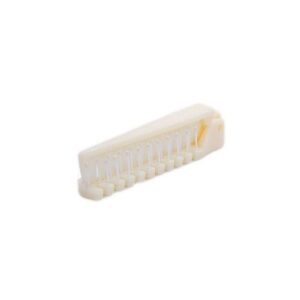 1pc Portable Travel Hair Comb Detangling Hair Brush Foldable Hair Brushes Massage Comb Anti-Static Hair Combs Hair Styling Tools Cream White