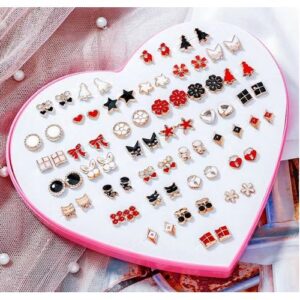 36 Pairs Women Ear Studs Set