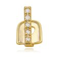 1 Pcs Gold Color Teeth Grills Stick Shape Single Grillz Top