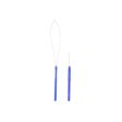 Hair Extension Loop Threader Wire Pulling Hook Crochet Braid Blue